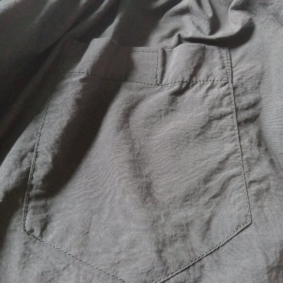 Vintage 1994 Nike Black Brief Lined Nylon Drawstring Activewear Shorts Size XL - Picture 10 of 12